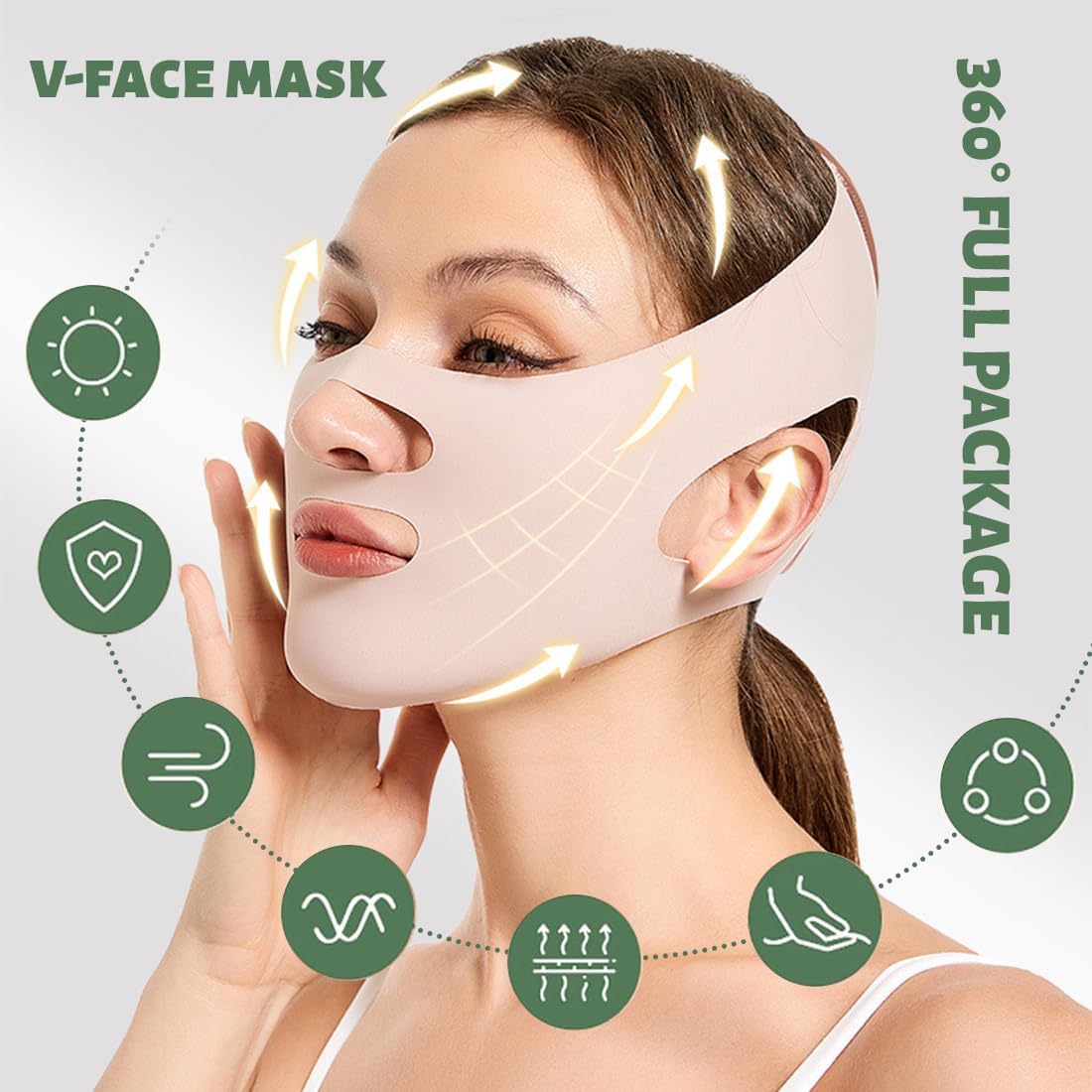 Faja Facial Moldeadora + Envio Gratis