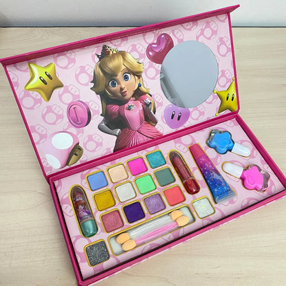 Set De Maquillaje De Princesa Para Niñas 21 En 1