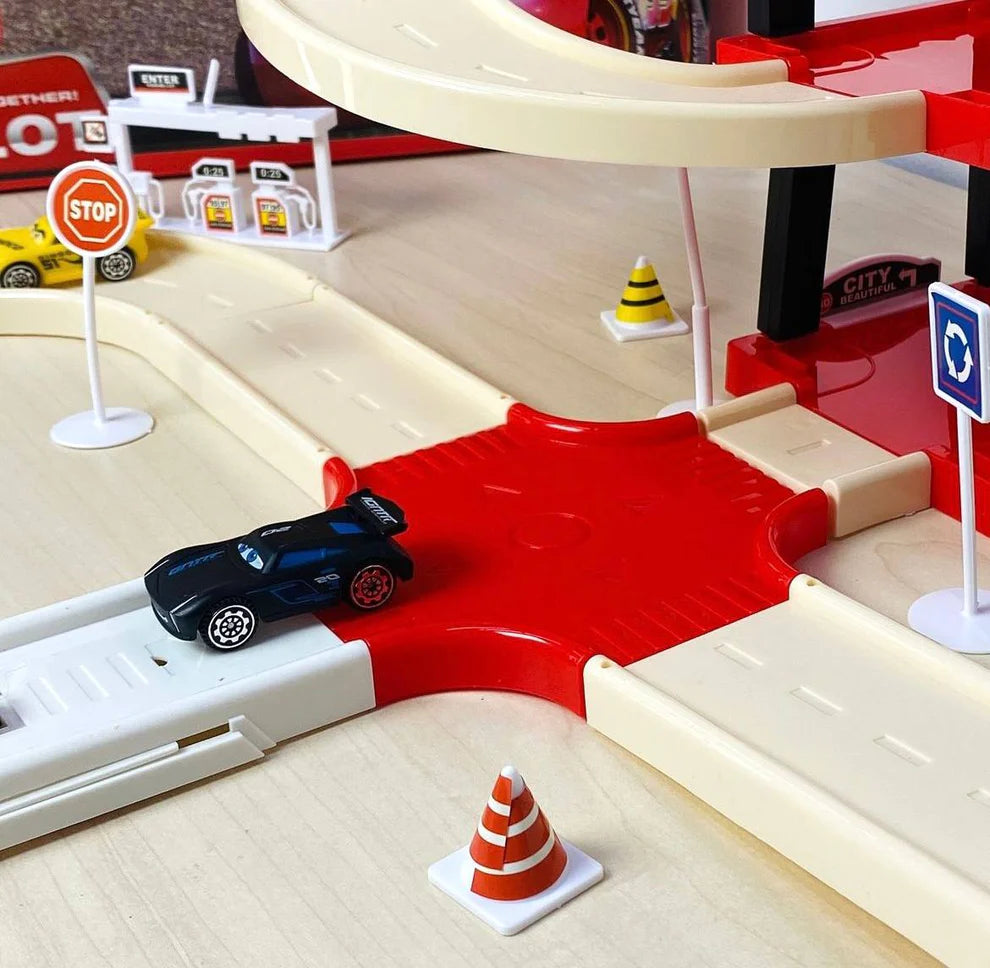 Pista Con Ascensor Cars