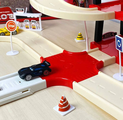 Pista Con Ascensor Cars