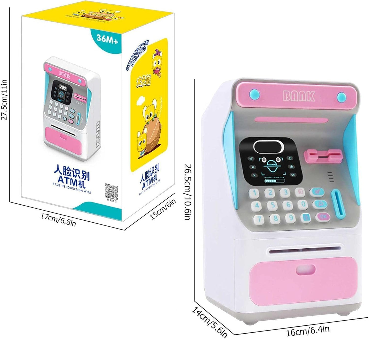 Mini Cajero Automatico Con Tarjeta + Envio Gratis