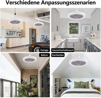 Bombillo LED Con Ventilador + Envio Gratis