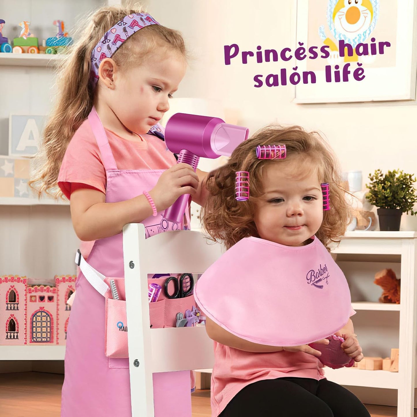Kit Cepillo Secador De Juguete Para Niñas + Envio Gratis