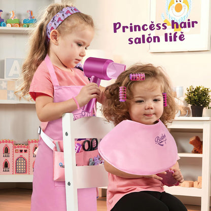 Kit Cepillo Secador De Juguete Para Niñas + Envio Gratis