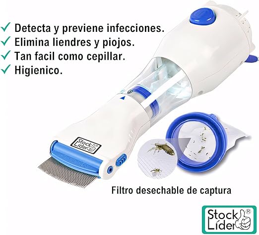 Aspiradora Quita Piojos y Liendras + Envio Gratis