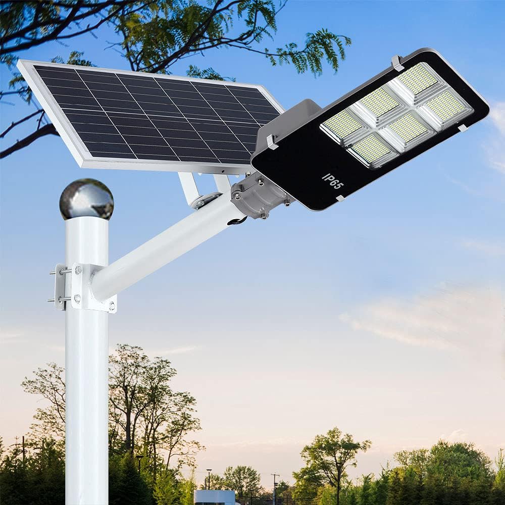 Lámpara Solar LED con Sensor de Movimiento