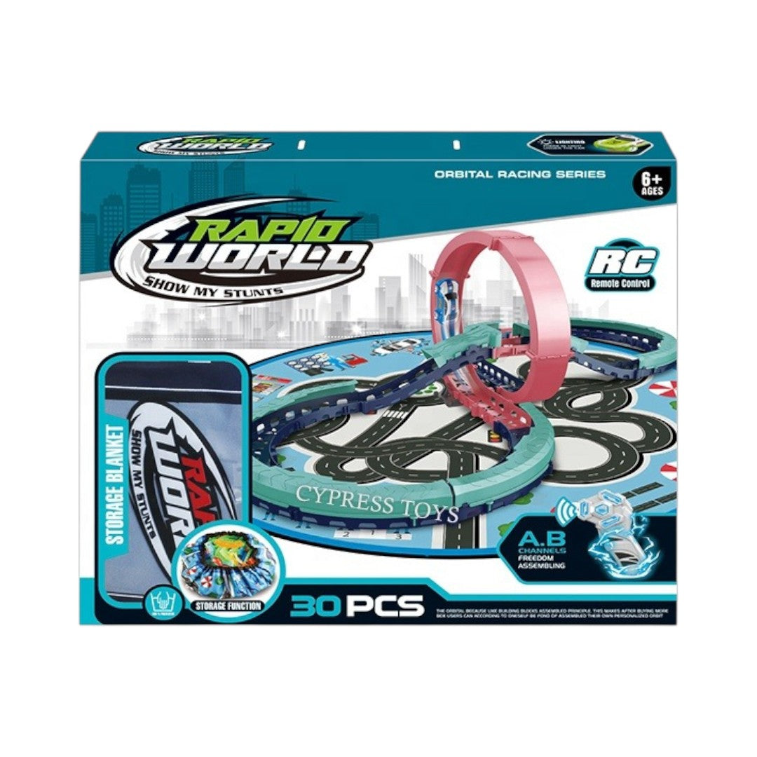 Pista De Carros Rapid World Teledirigidos Con Control Remoto + Envio Gartis