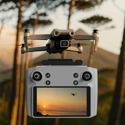 SkyView 4K Drone A Control Remoto