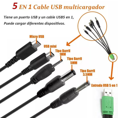 Cargador para Celular de Panel Solar 4W