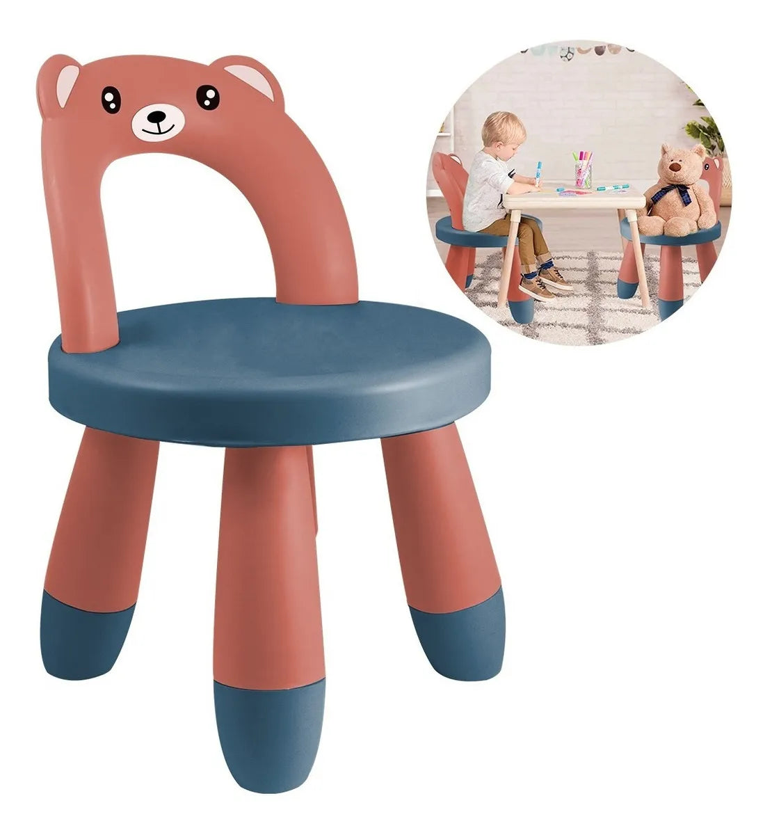 Silla Infantil De Plástico