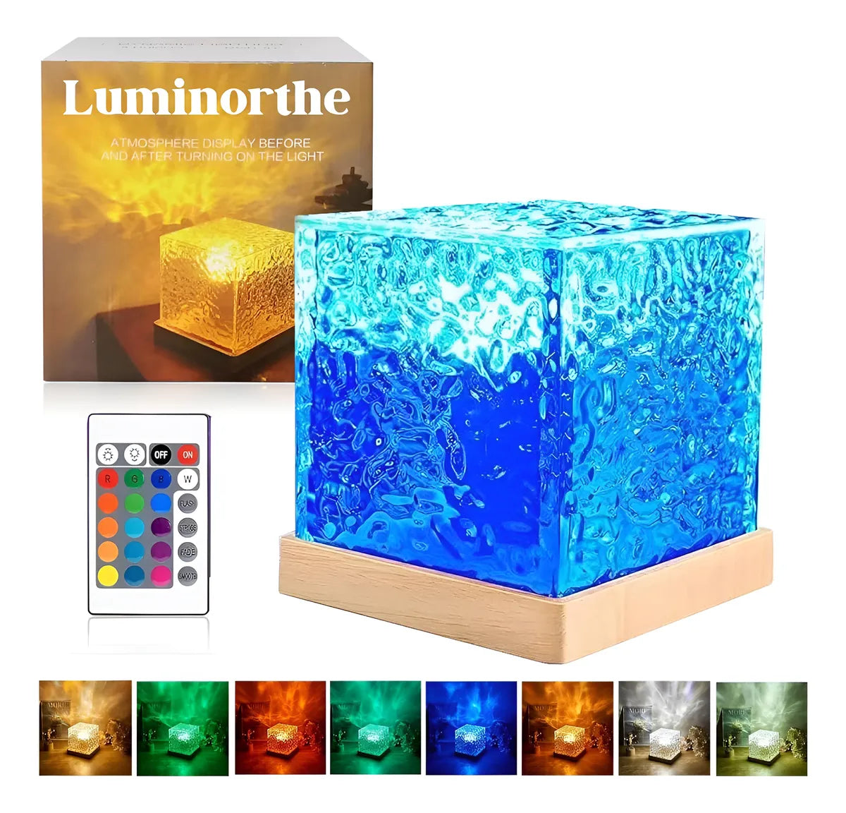 Lámpara LED Proyector Aurora Boreal  Con Control + Envio Gratis