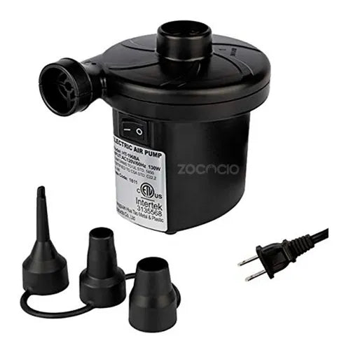 Inflador Eléctrico Bomba De Aire Boquilla 3en1 + Envio Gratis