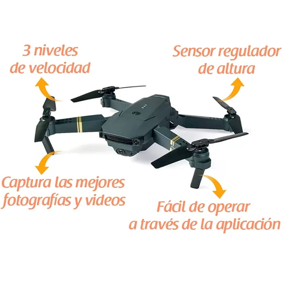 Drone Control Remoto 998 Pro 4K Ultra Hd + Envio Gratis