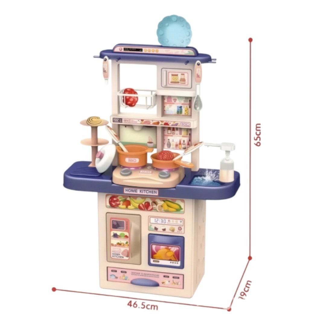 Set De Cocina Con Grifo Y Accesorios Luz Sonido
