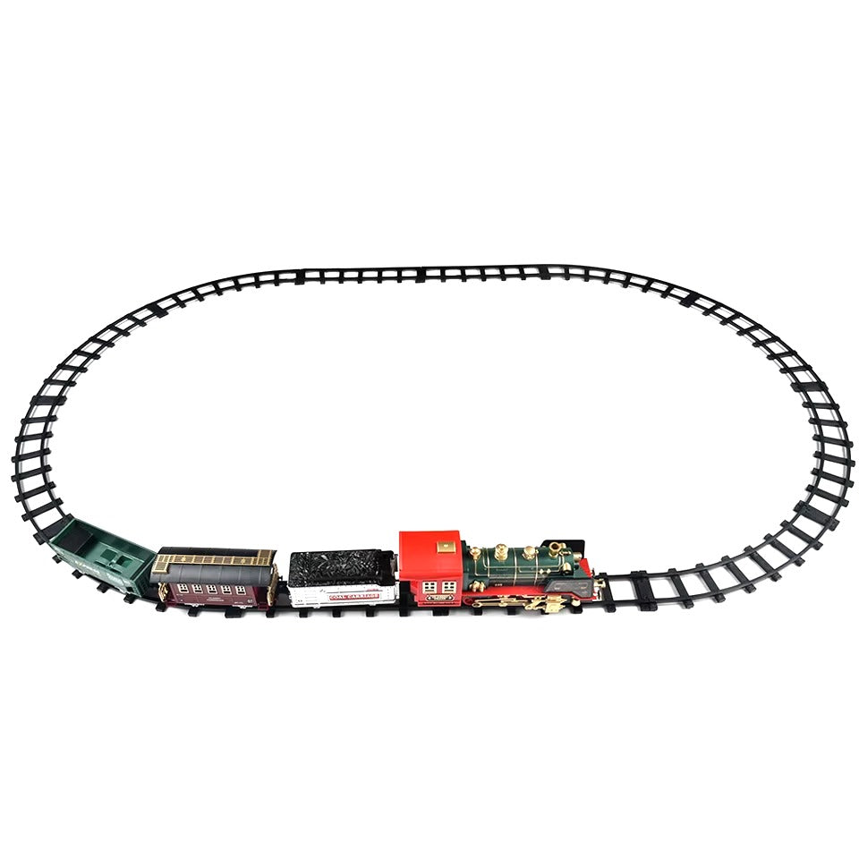 Tren Clasico Electrico Con Pista 17 Piezas + Envio Gratis